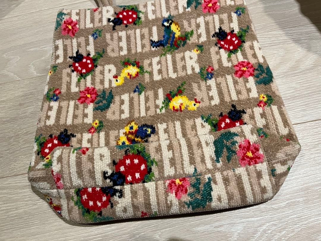 フェイラー　ハイジ　トートバッグ　ベージュ