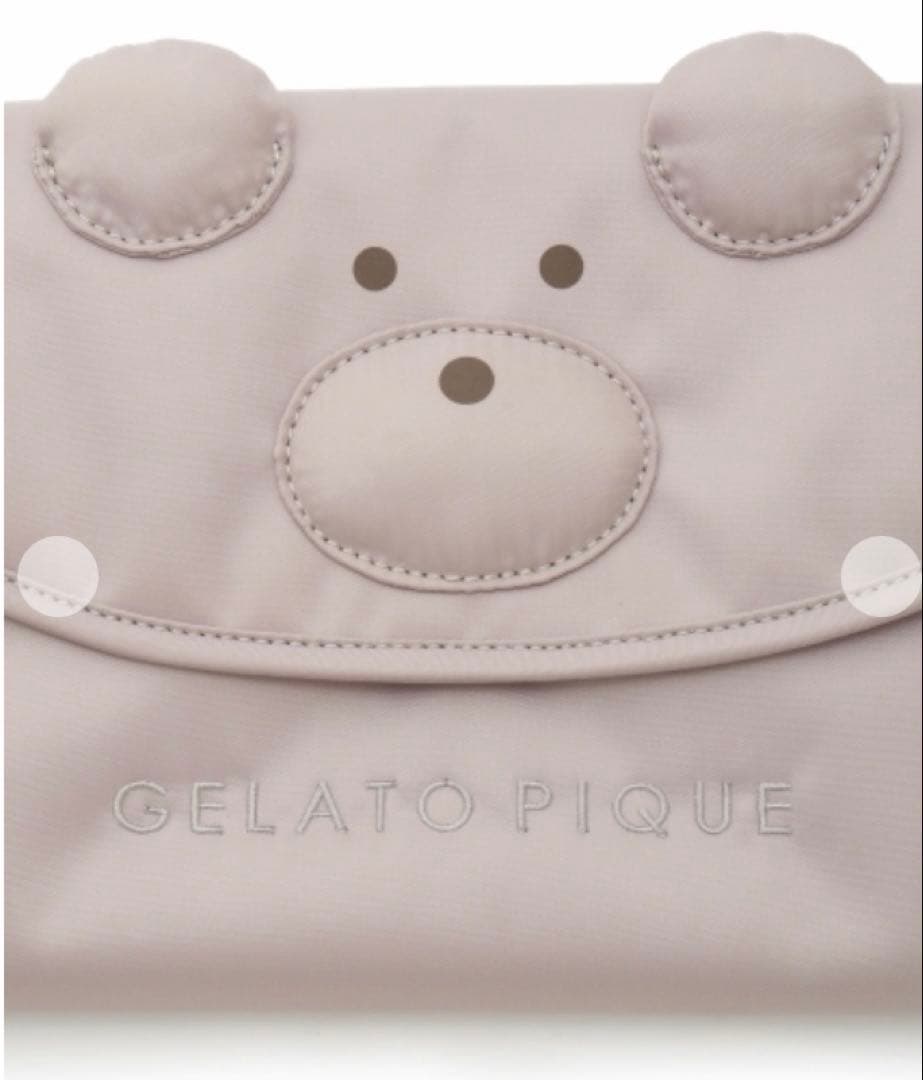 ★ラッピング付き★レア★新品未使用 ジェラートピケ ベア 母子手帳ケース