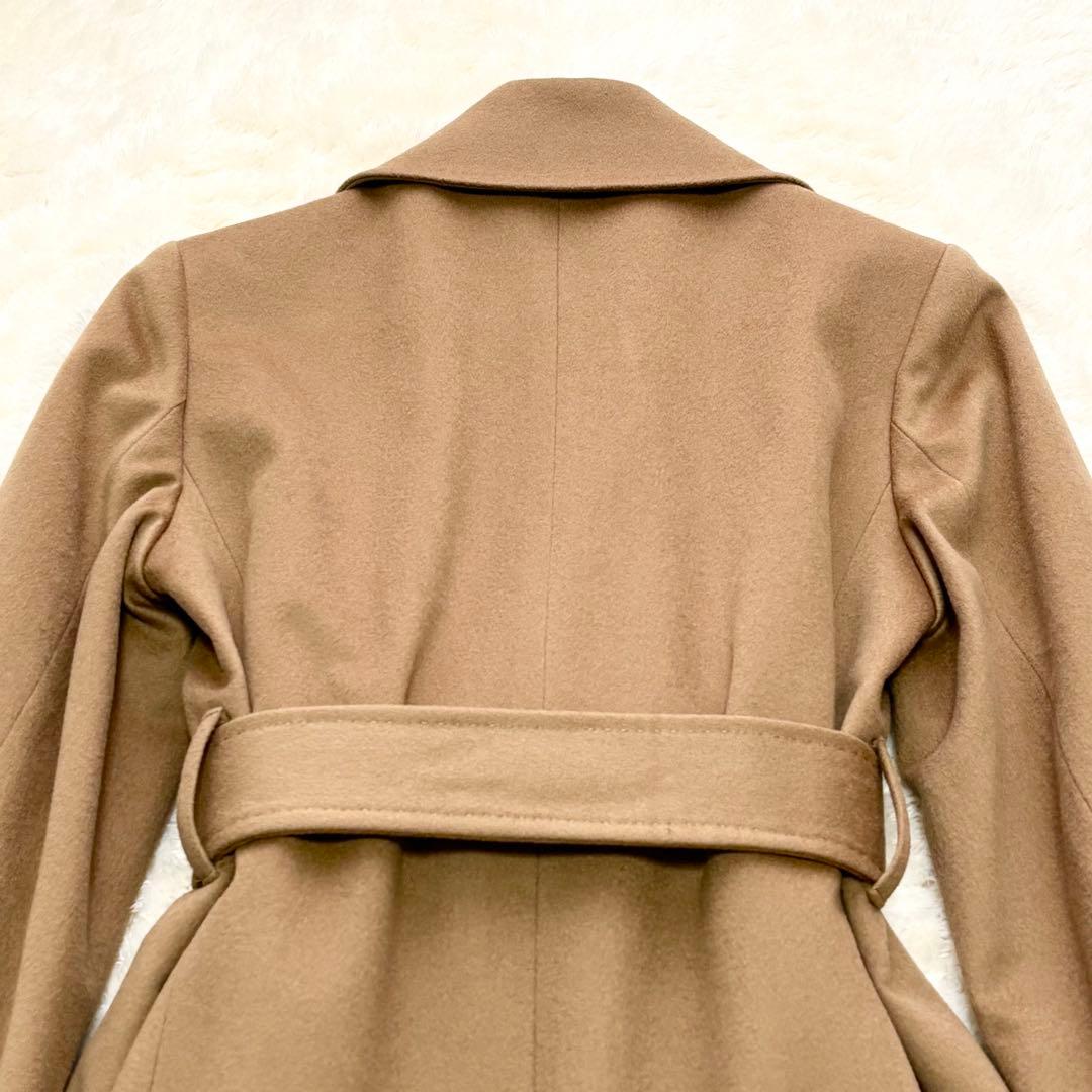 未使用級 ロロピアーナ チェスターコート ベルテッドコート キャメル 正規品