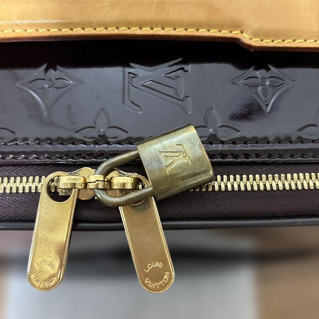 Louis Vuitton ヴェルニ パープル　ペガス45 キャリーケース