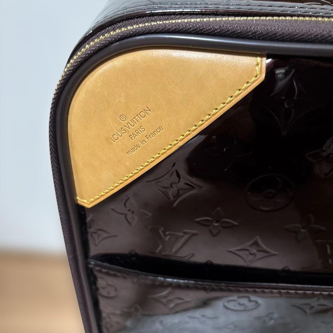 Louis Vuitton ヴェルニ パープル　ペガス45 キャリーケース