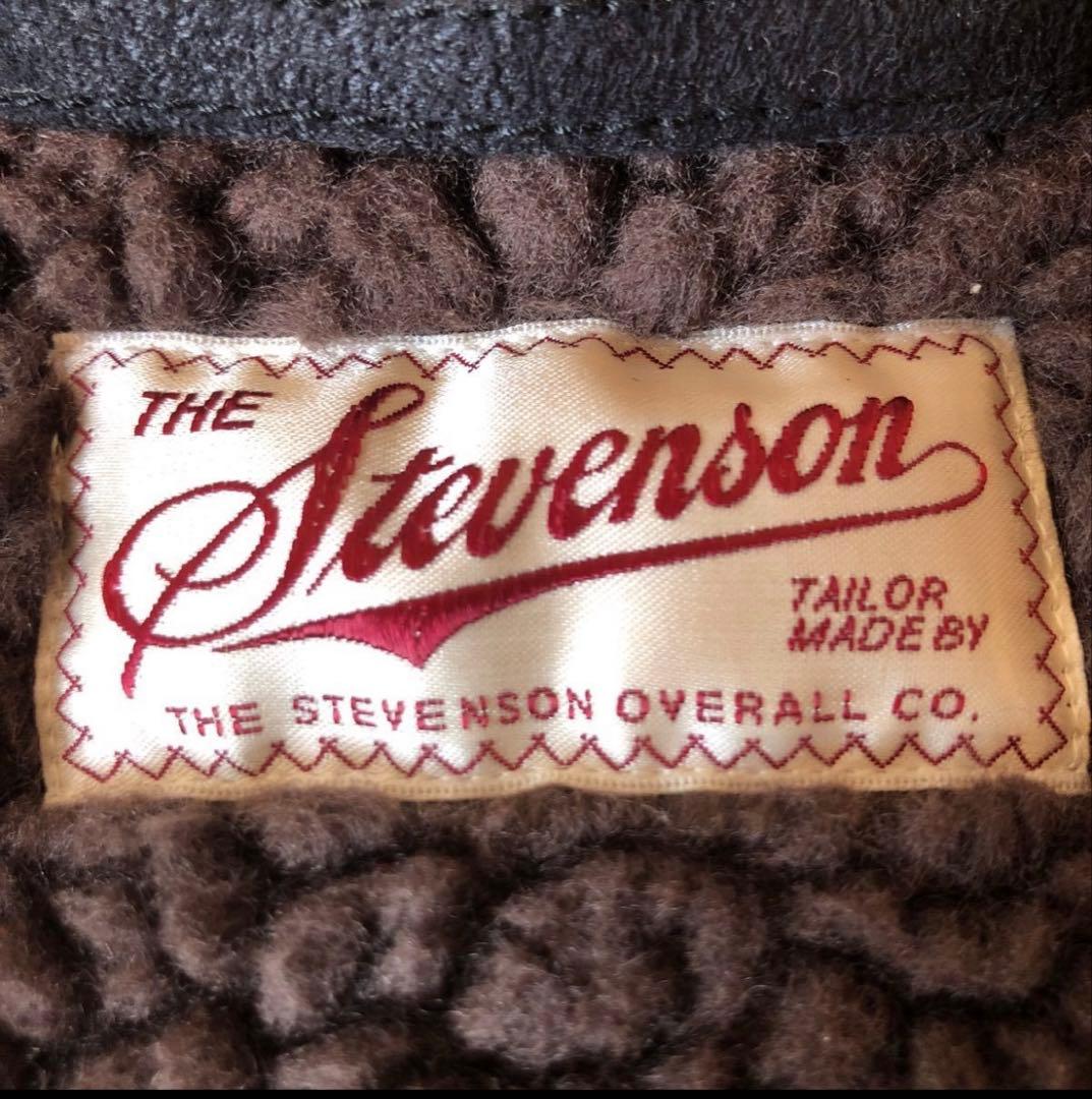 STEVENSON OVERALL N-1 デッキジャケット ヌバック調