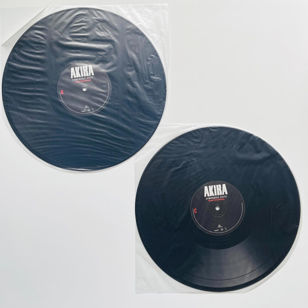 美品 正規盤 2LP レコード アキラ AKIRA 芸能山城組 大友克洋