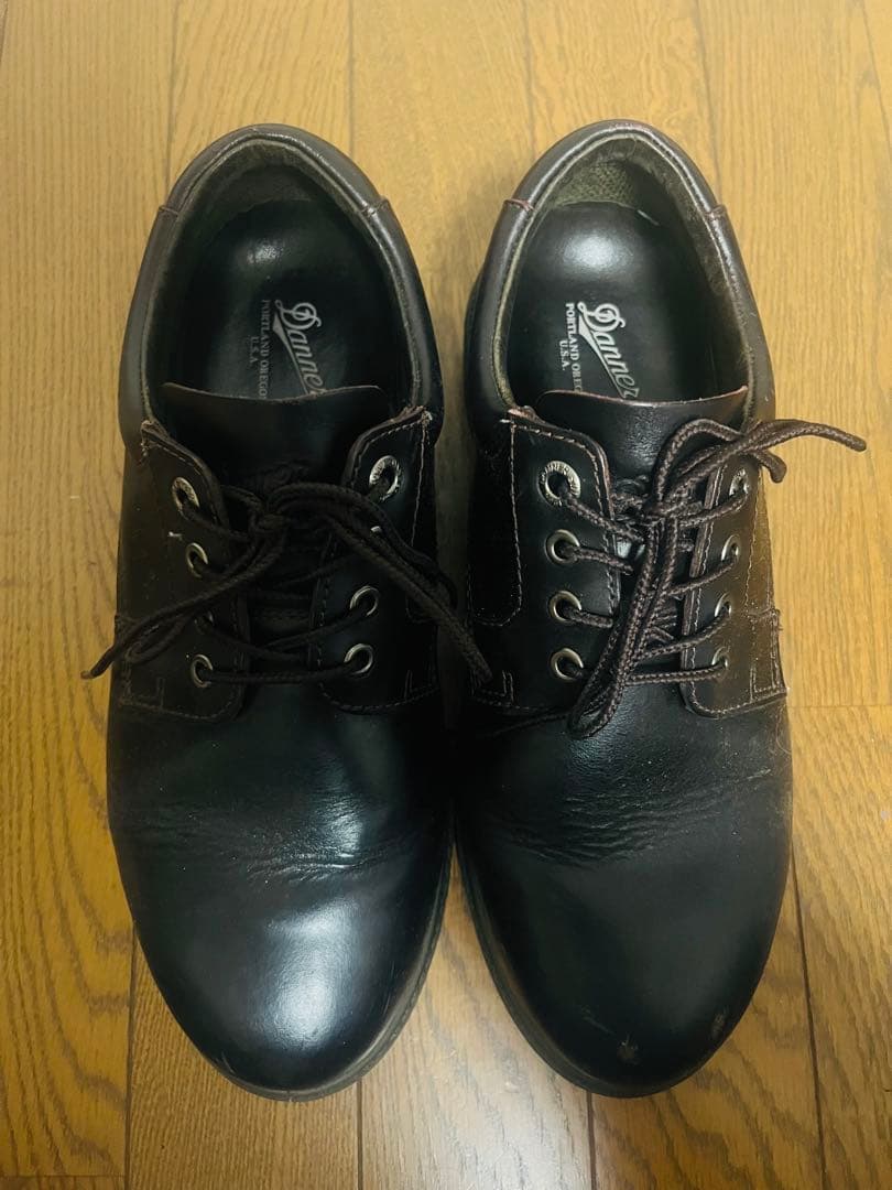 T*！様 ダナー/27cm/ワークブーツ/プレーントゥ/スターク/ダークブラウン