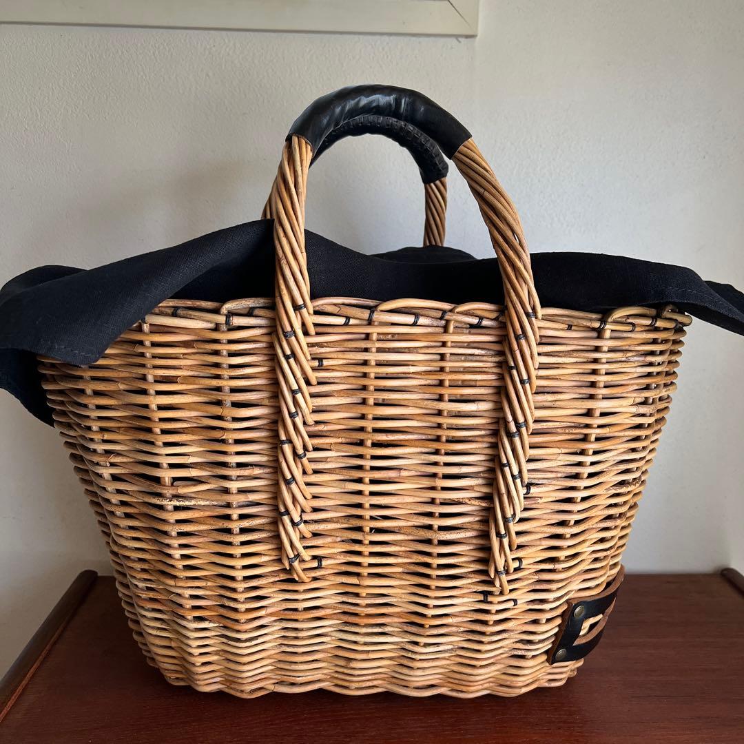 エバゴス　紅藤かご　トートバッグ