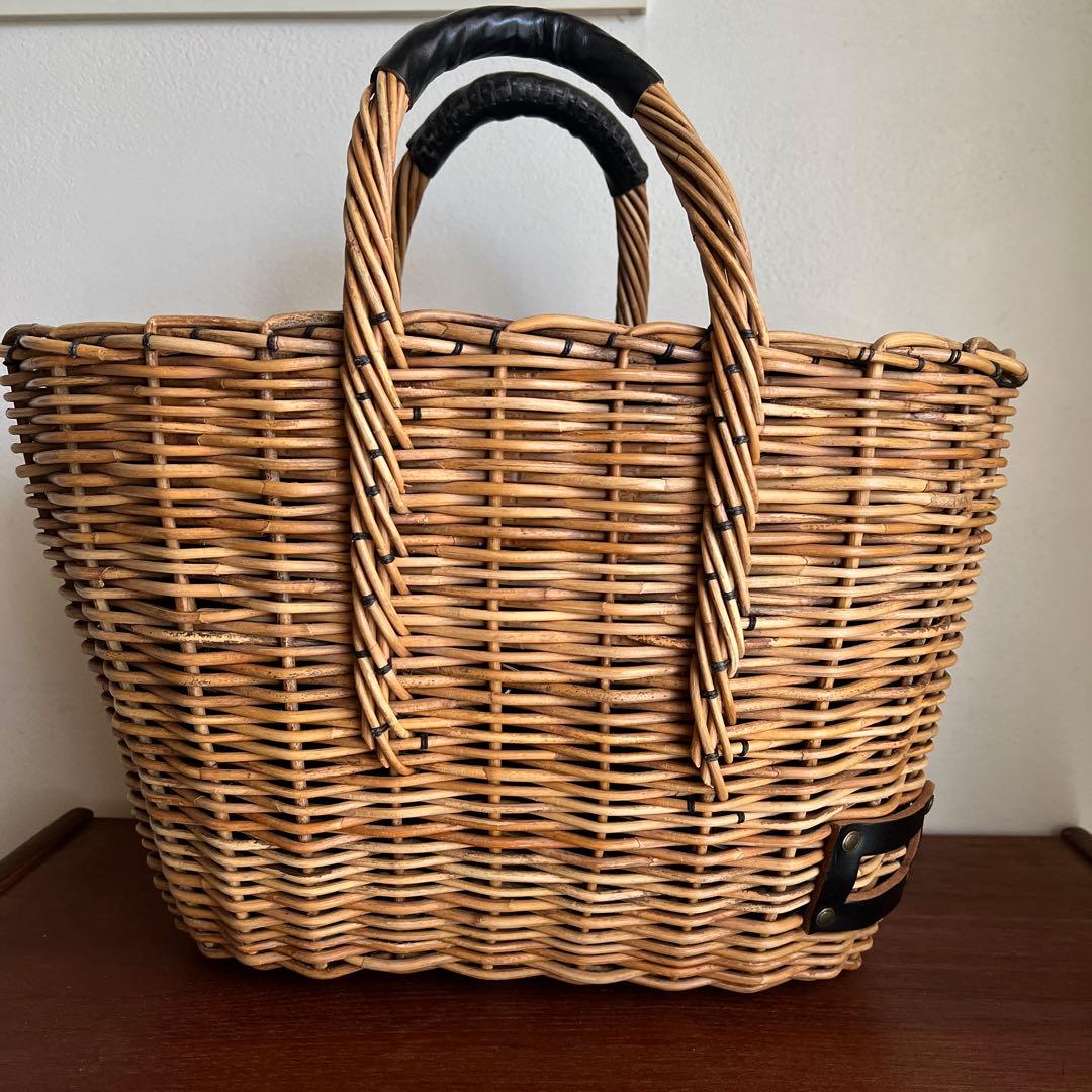 エバゴス　紅藤かご　トートバッグ