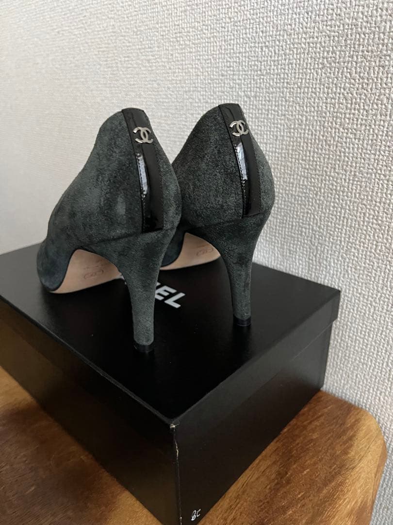 未使用　CHANEL パンプス ココマーク イタリア製