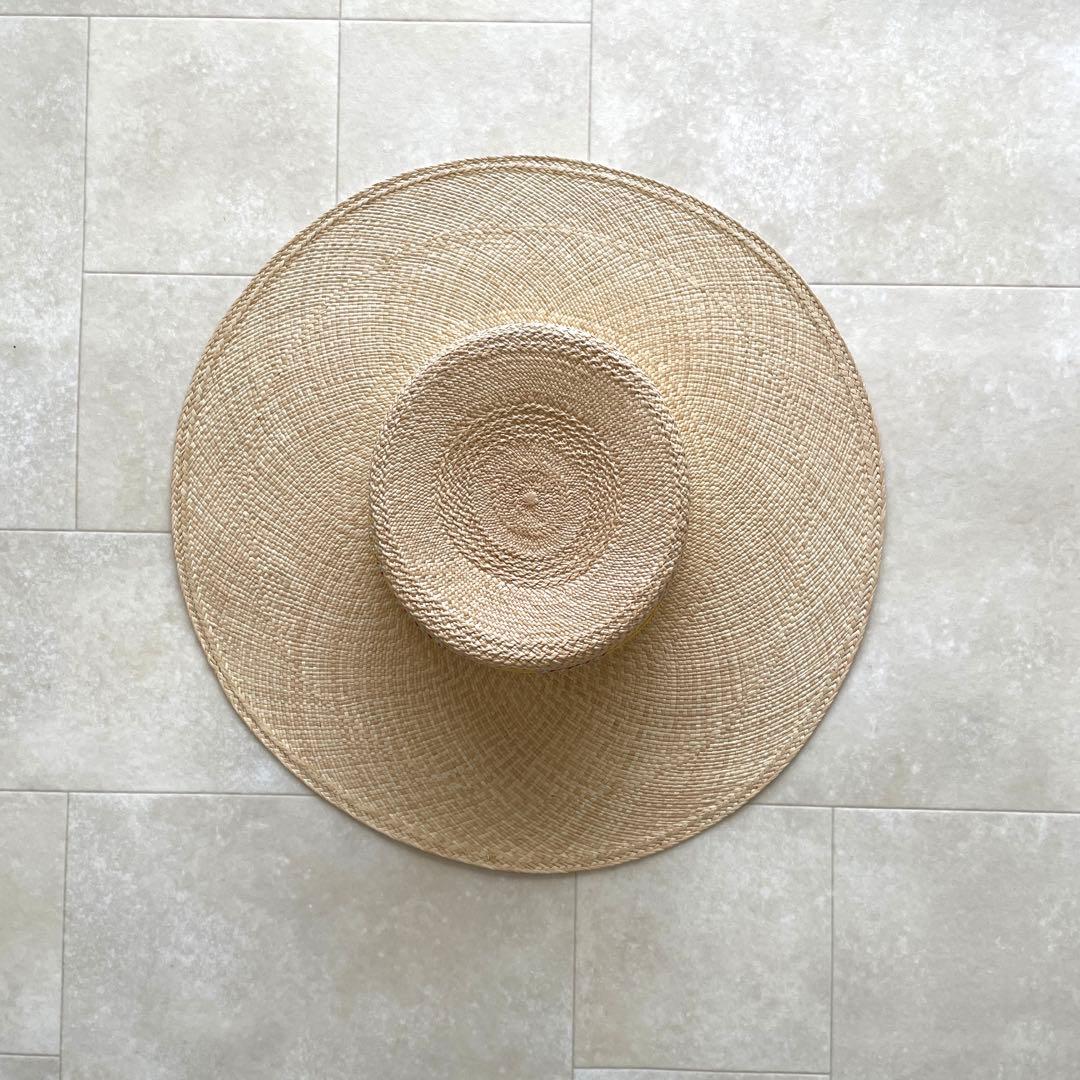 エルメス　新品未使用　ストローハット　パナマ　麦わら帽子　HERMES