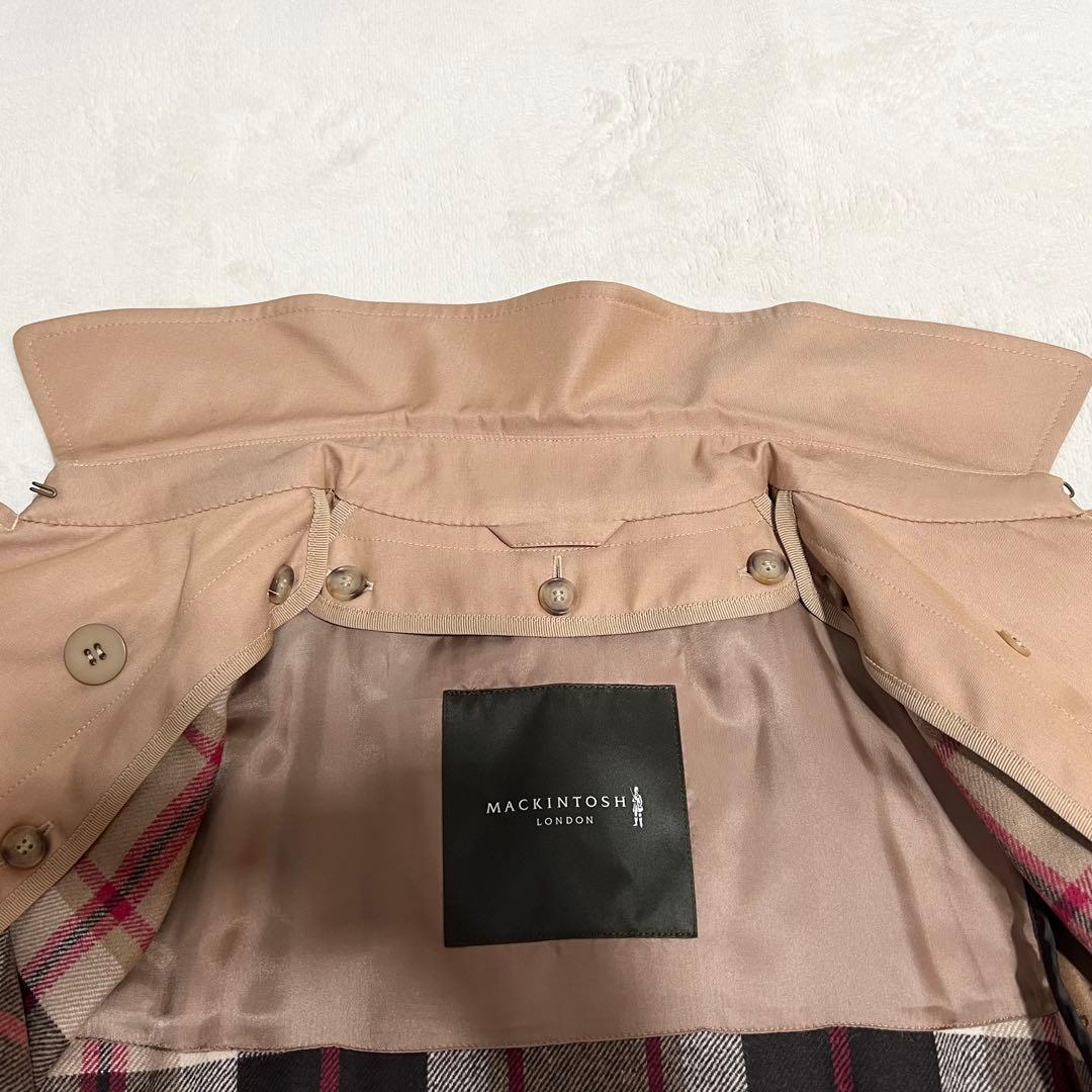 【極美品】マッキントッシュ ロンドン トレンチコート ライナー付 サイズ40
