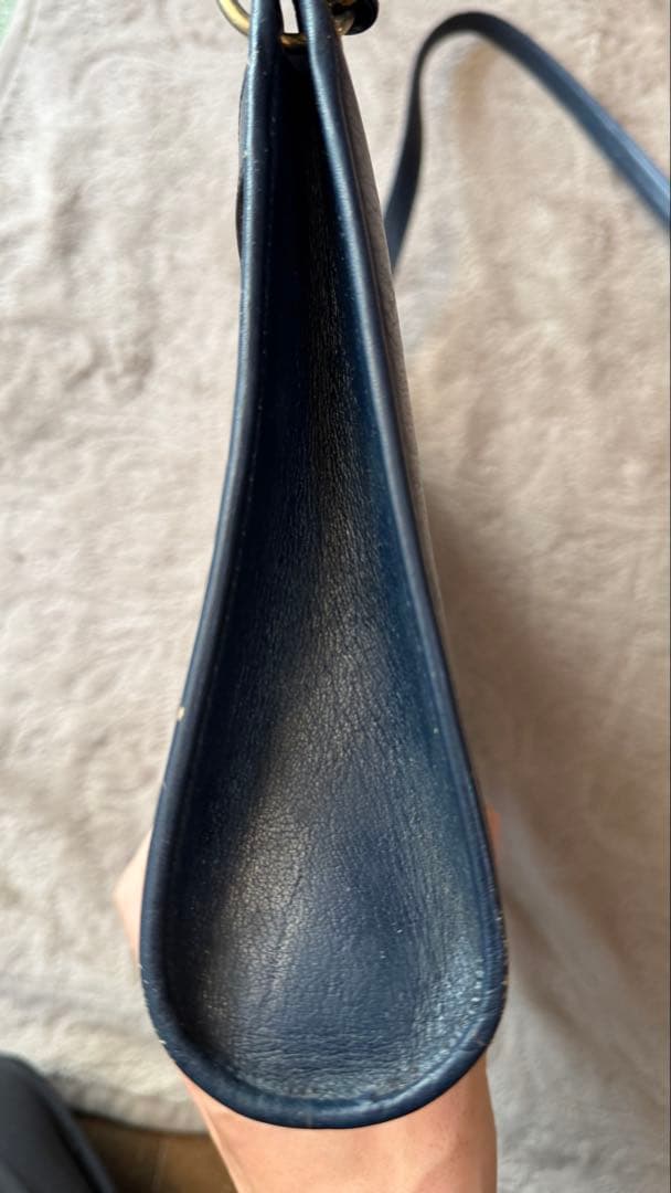 クリスチャン ディオール Christian Dior レザー ショルダーバッグ