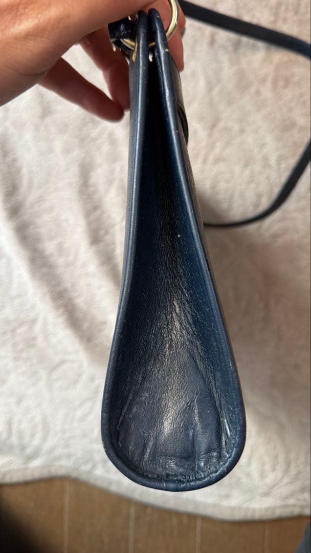 クリスチャン ディオール Christian Dior レザー ショルダーバッグ