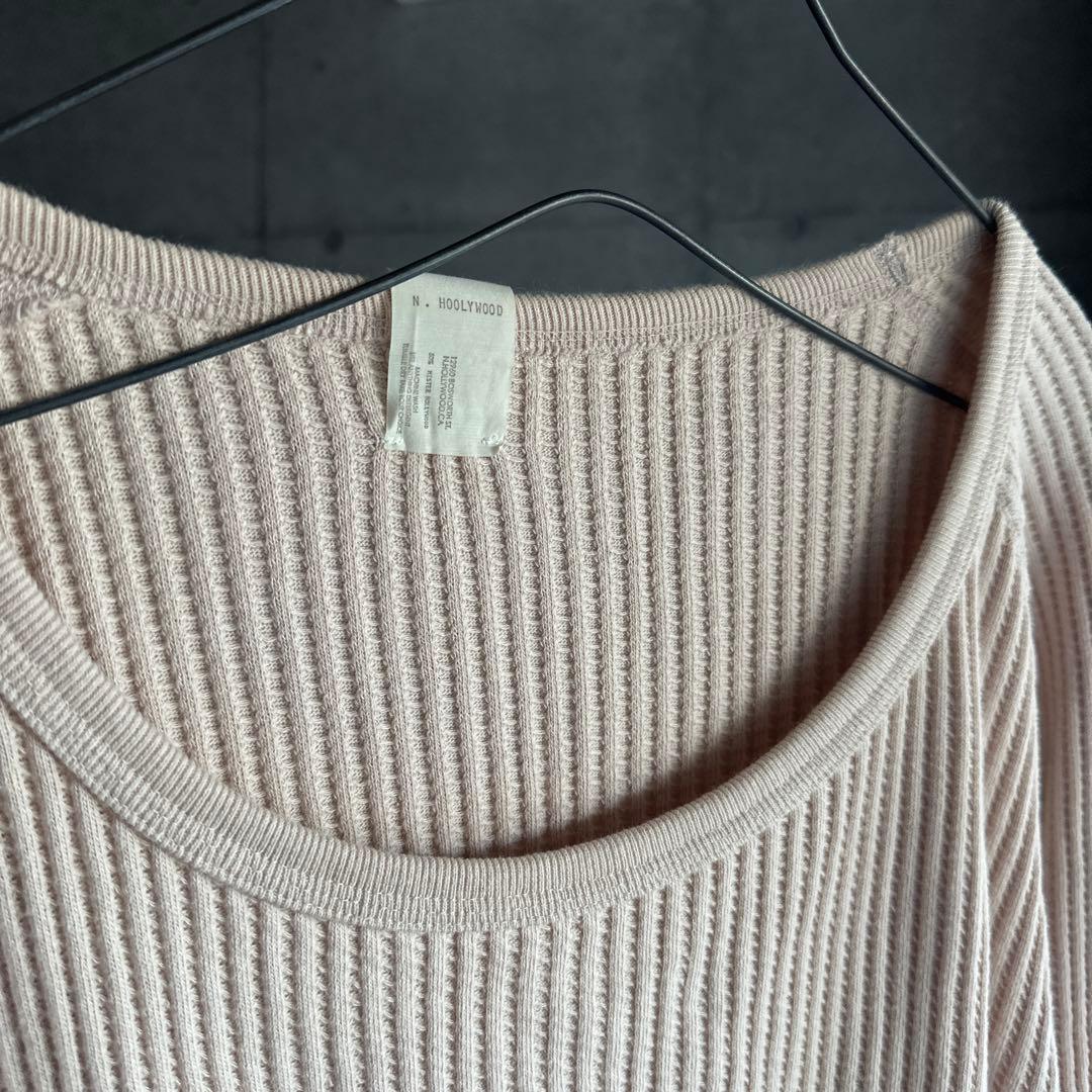 n.hoolywood アームウォーマー サーマル カットソー サムホール