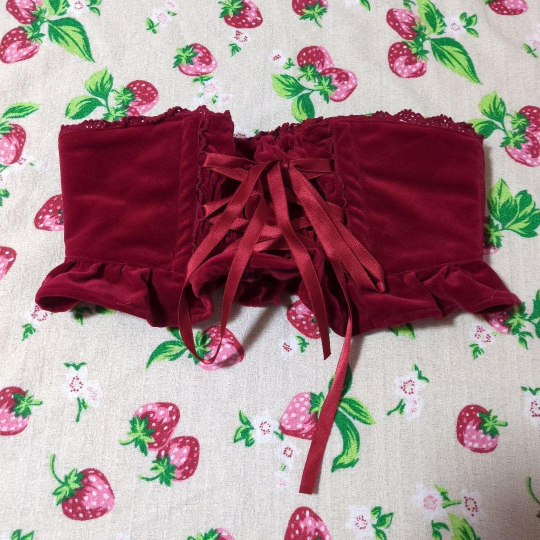 ぬ*様 ベイビーザスターズシャインブライト　編み上げコルセット付きスカート　難あ