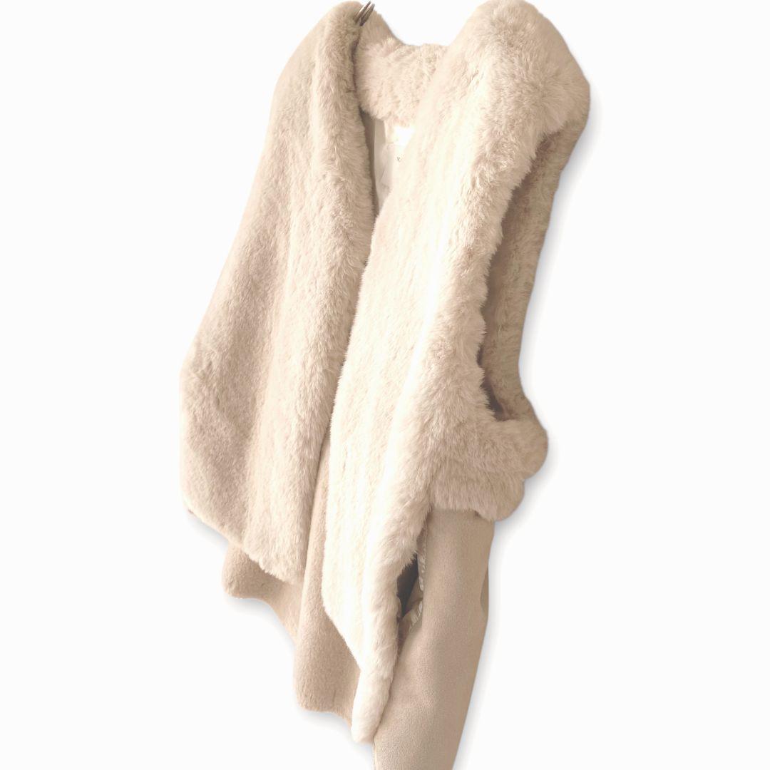 マリードール MARIED'OR ファーベスト クリーム系 エコファー ふわふわ