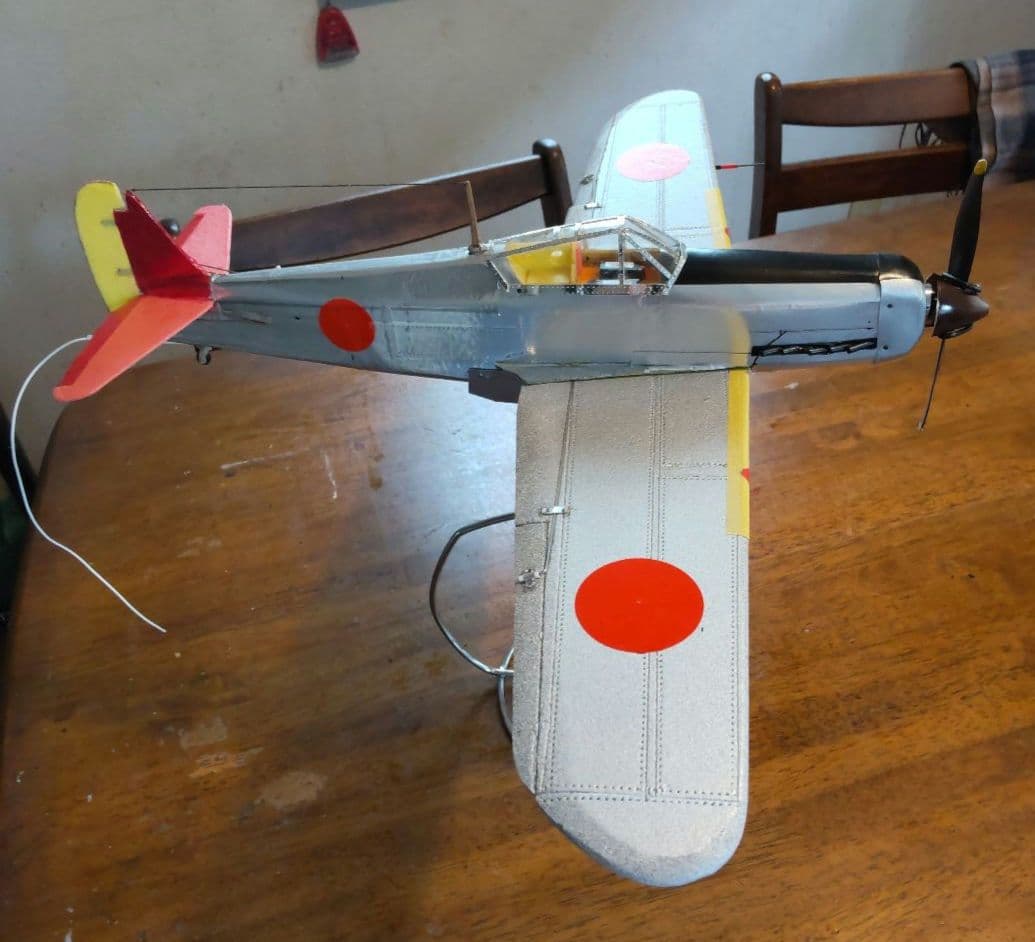 【3/9値下げしました】自作RC3式戦闘機飛燕