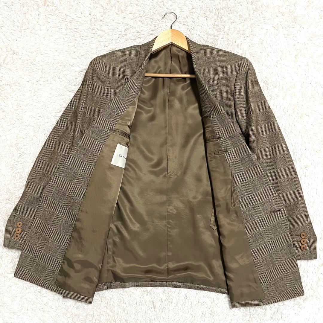 ✨美品✨Karl Helmut ビジネススーツ ダブルボタン グレンチェック M