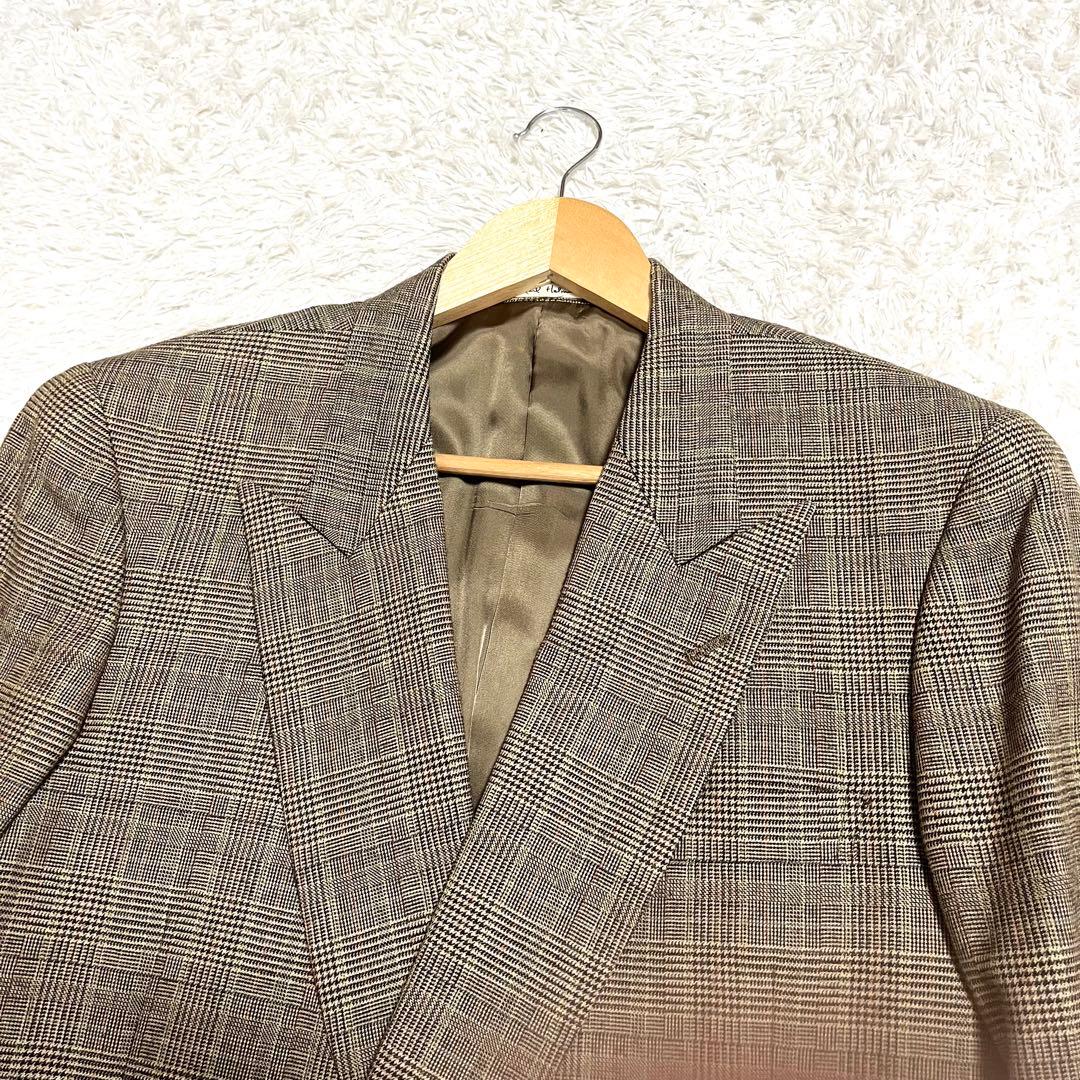✨美品✨Karl Helmut ビジネススーツ ダブルボタン グレンチェック M