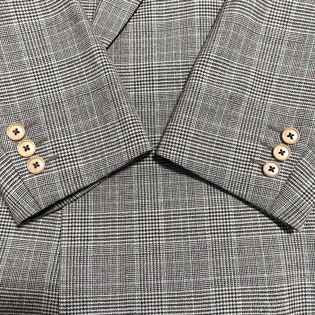 ✨美品✨Karl Helmut ビジネススーツ ダブルボタン グレンチェック M