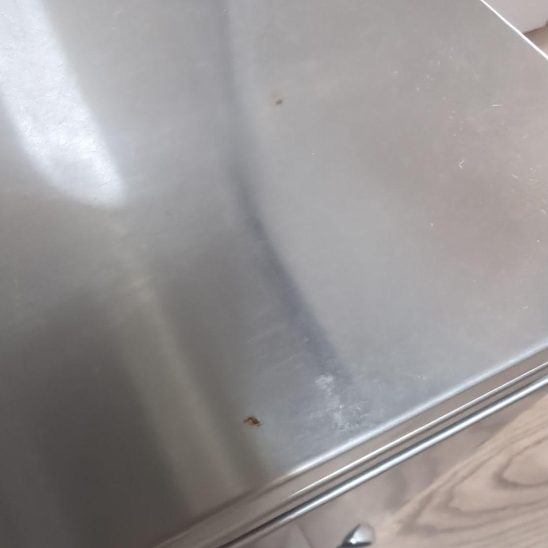 ステンレス製キッチンワゴン キャスター付き