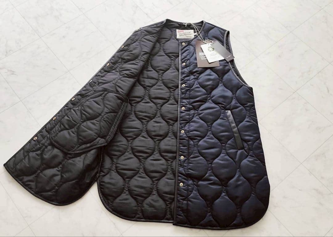 新品 トラディショナルウェザーウェア キルティング ロング ジレ ベスト