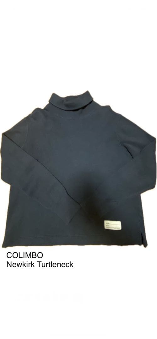 コリンボ　ニューカークタートルネック　size L 美品