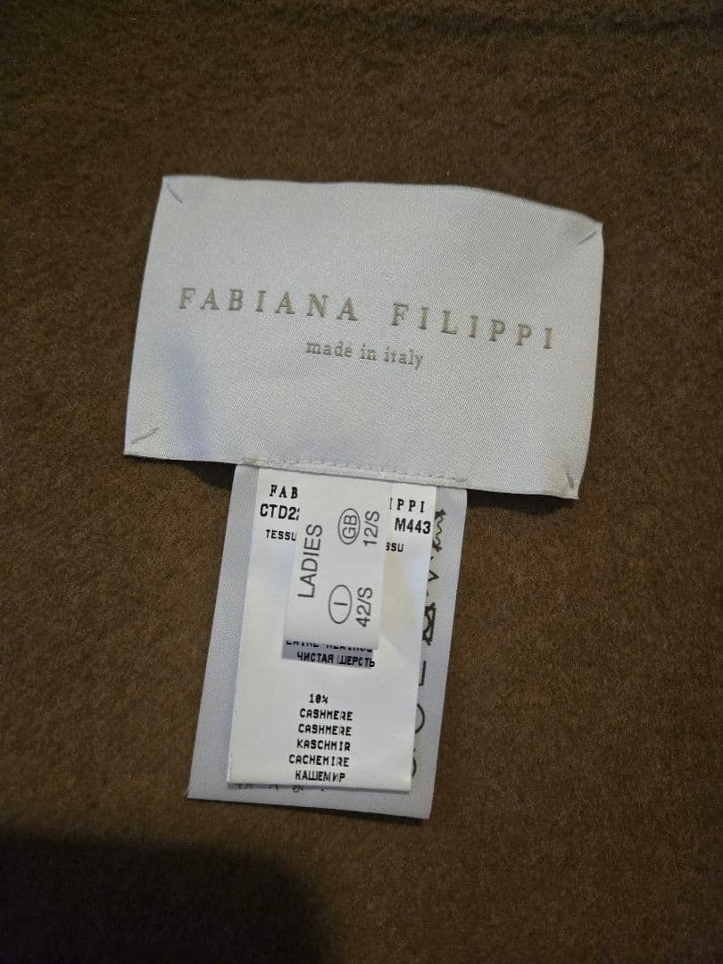 FABIANA FILIPPI ファビアナフィリッピ ケープ ポンチョ