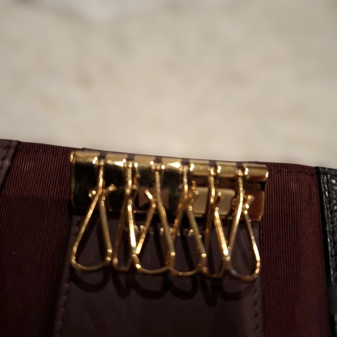 付属品完備キーケース CHANEL　キャビアスキン A31503　キーケース