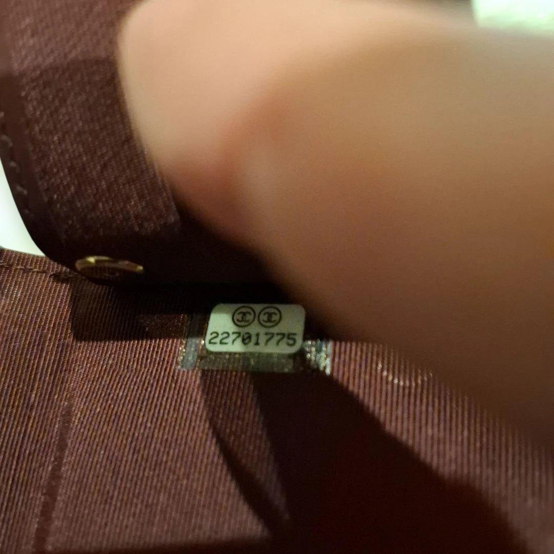 付属品完備キーケース CHANEL　キャビアスキン A31503　キーケース