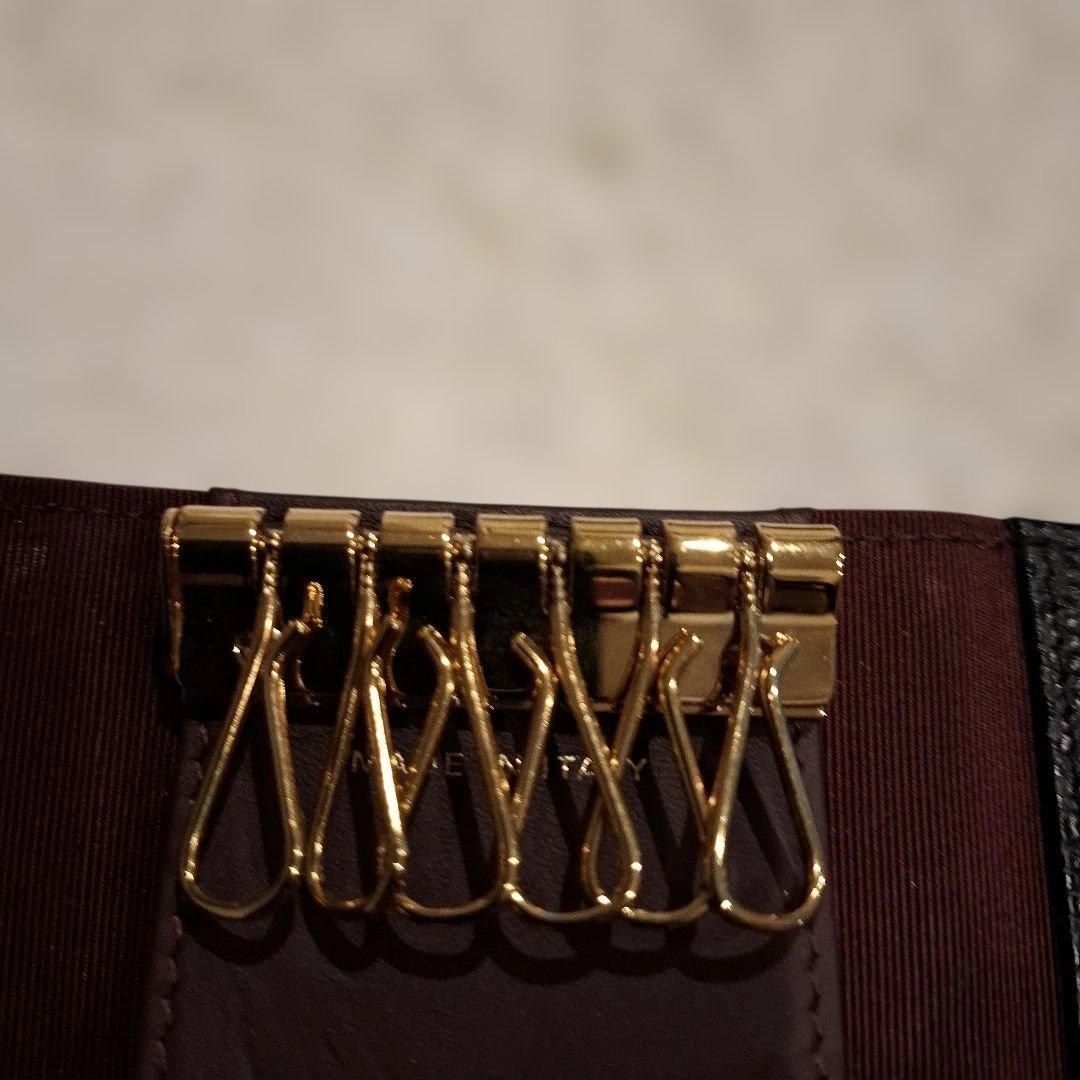 付属品完備キーケース CHANEL　キャビアスキン A31503　キーケース