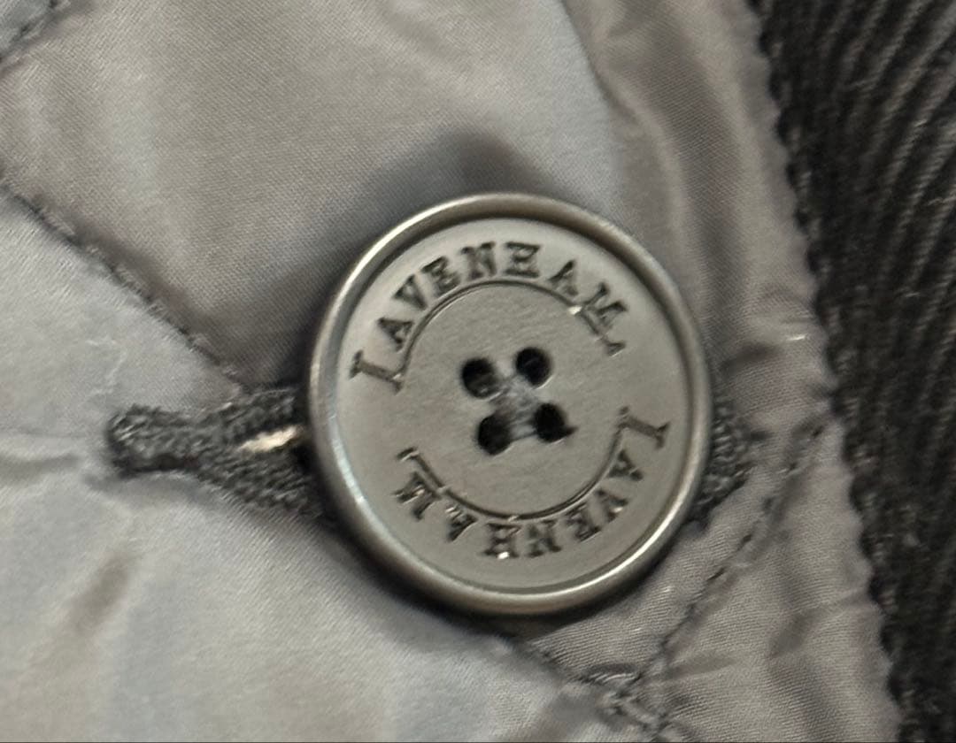 LAVENHAMラベンハム キルティング フード ロングコート レオパード裏ボア