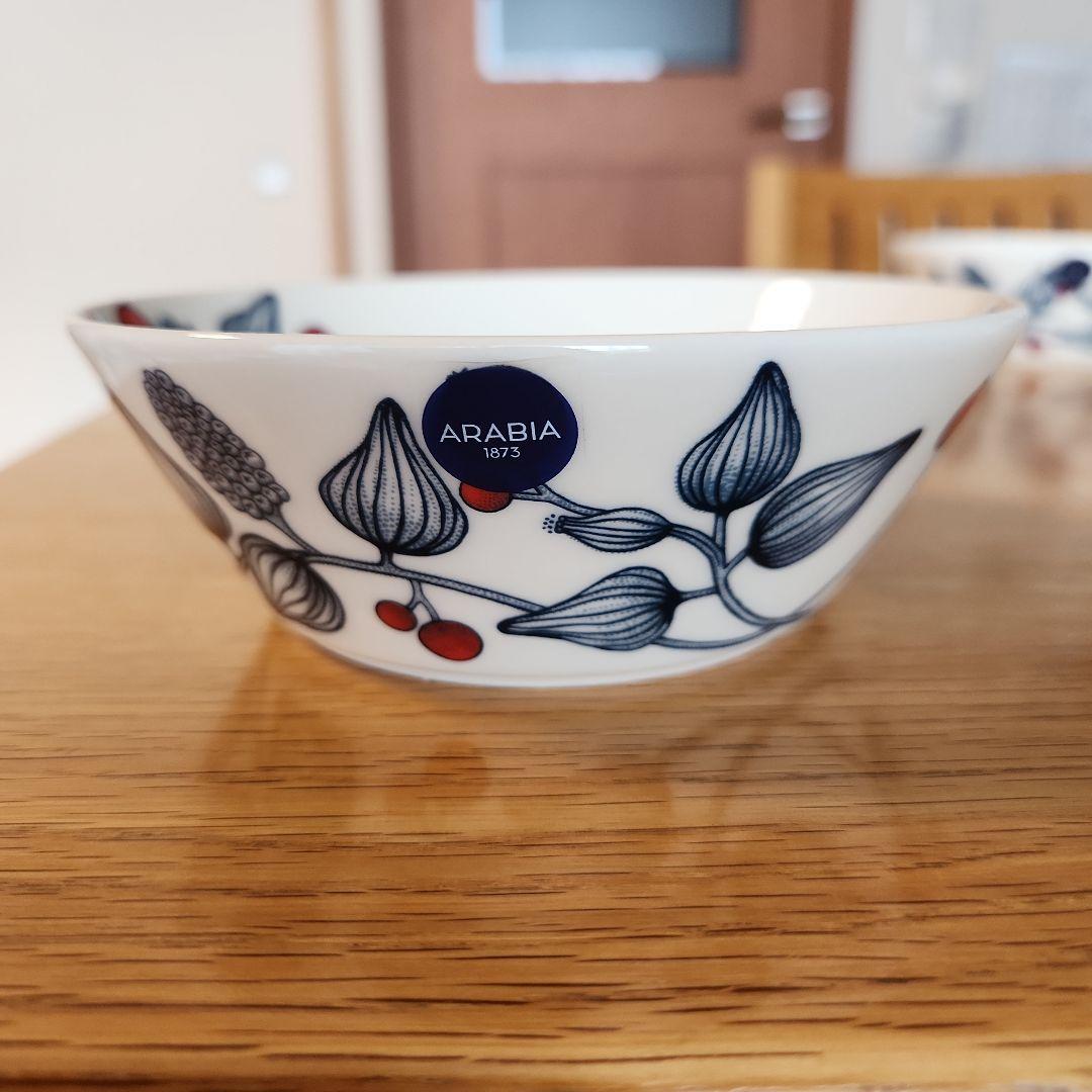 《新品未使用》scope特注アラビアルノフロストベリー ボウル 13cm×2個