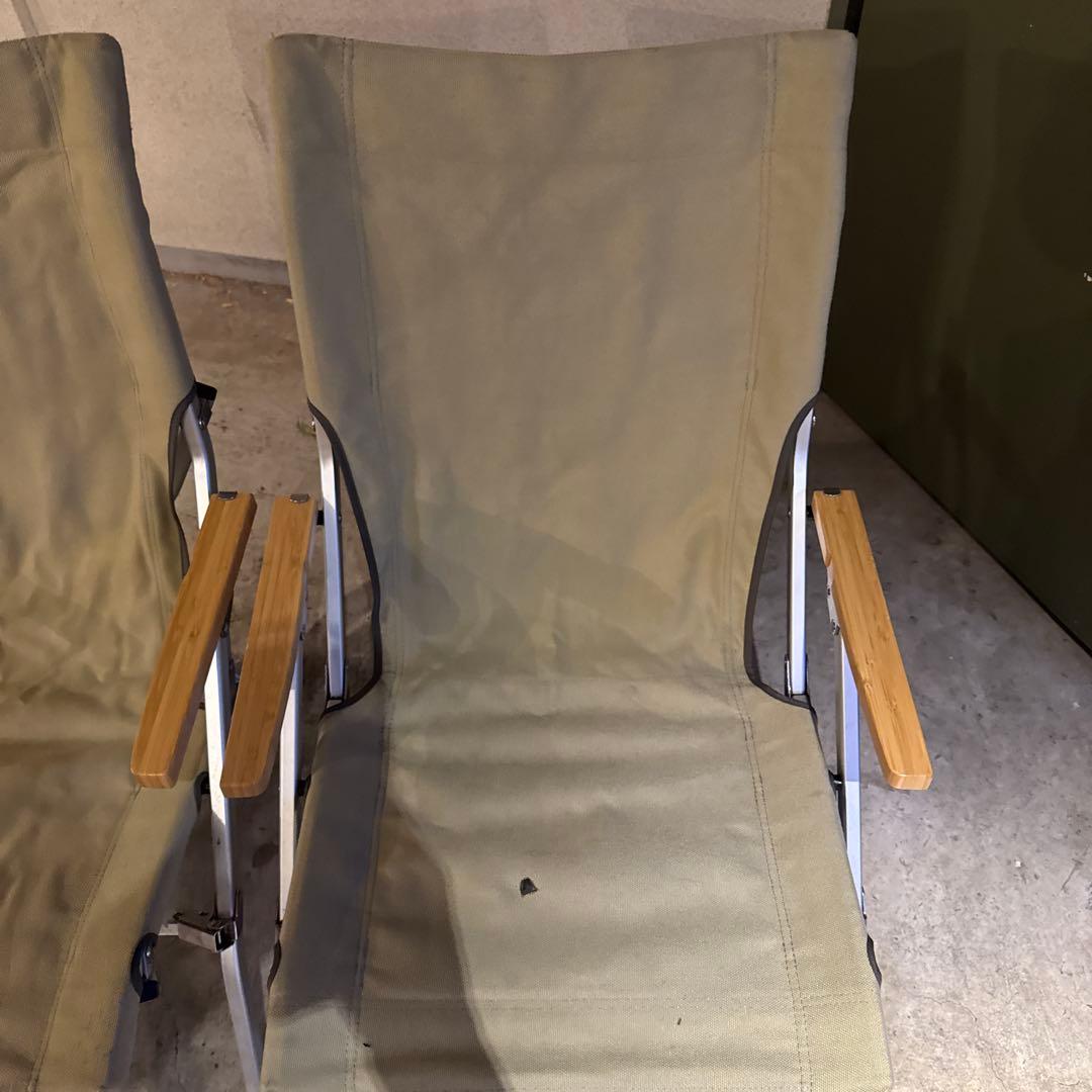 スノーピーク　ローチェア30カーキ 二脚セット