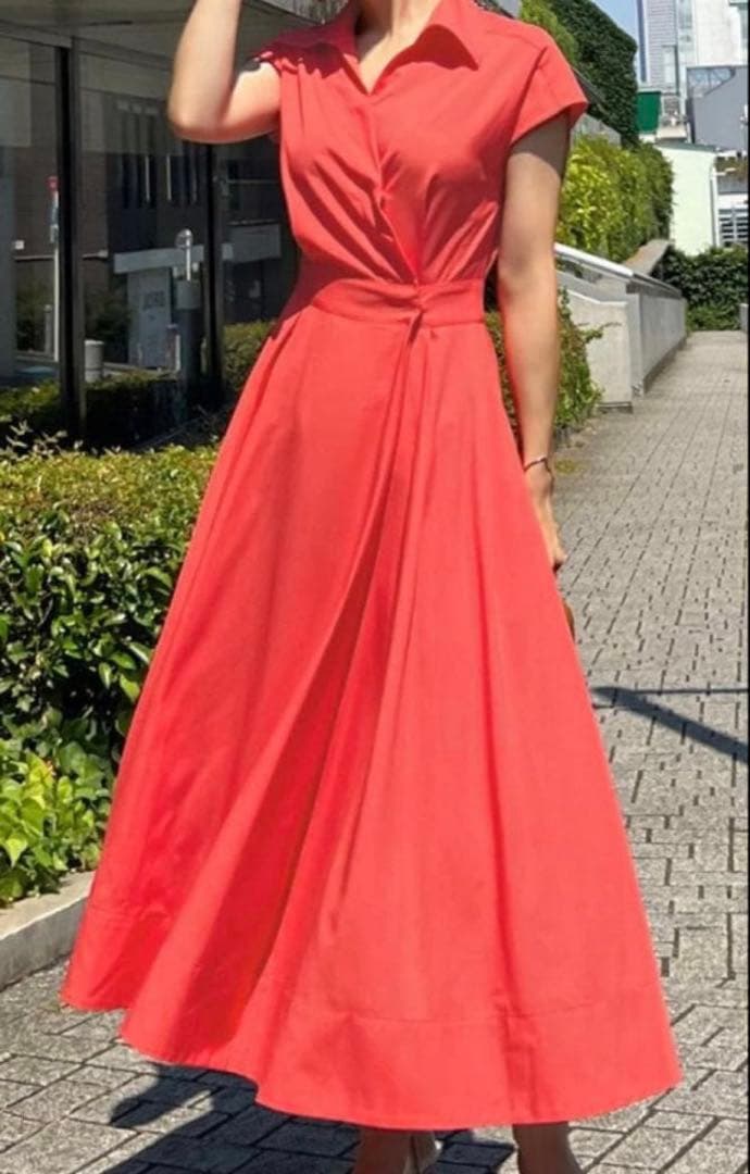 JENNE ジェンヌ M ソフトタッチサマーワンピース リゾート ペチコート