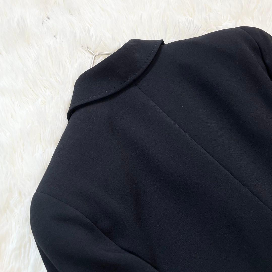 新品タグ付✨マックスマーラ テーラードジャケット ブラック XL お受験