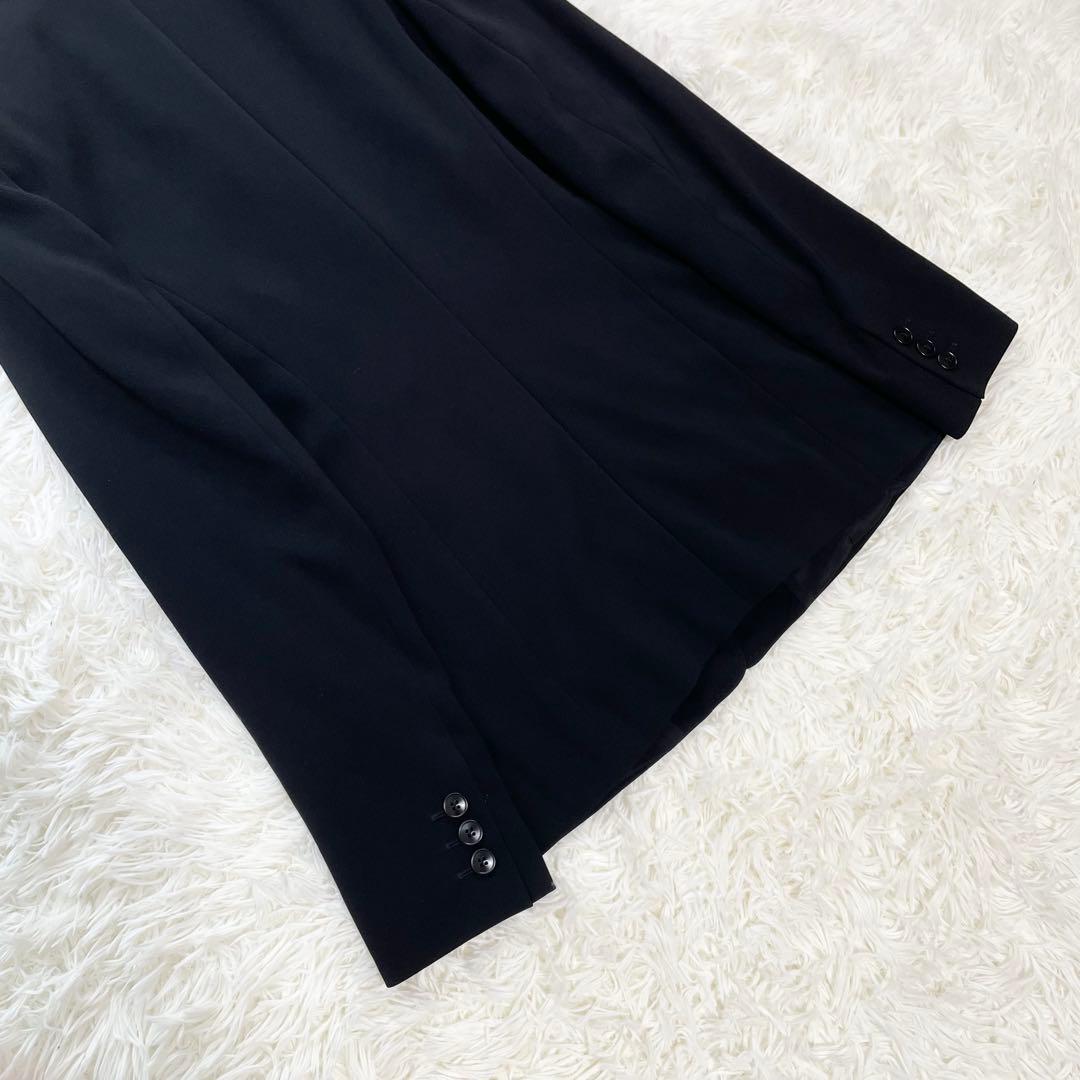 新品タグ付✨マックスマーラ テーラードジャケット ブラック XL お受験