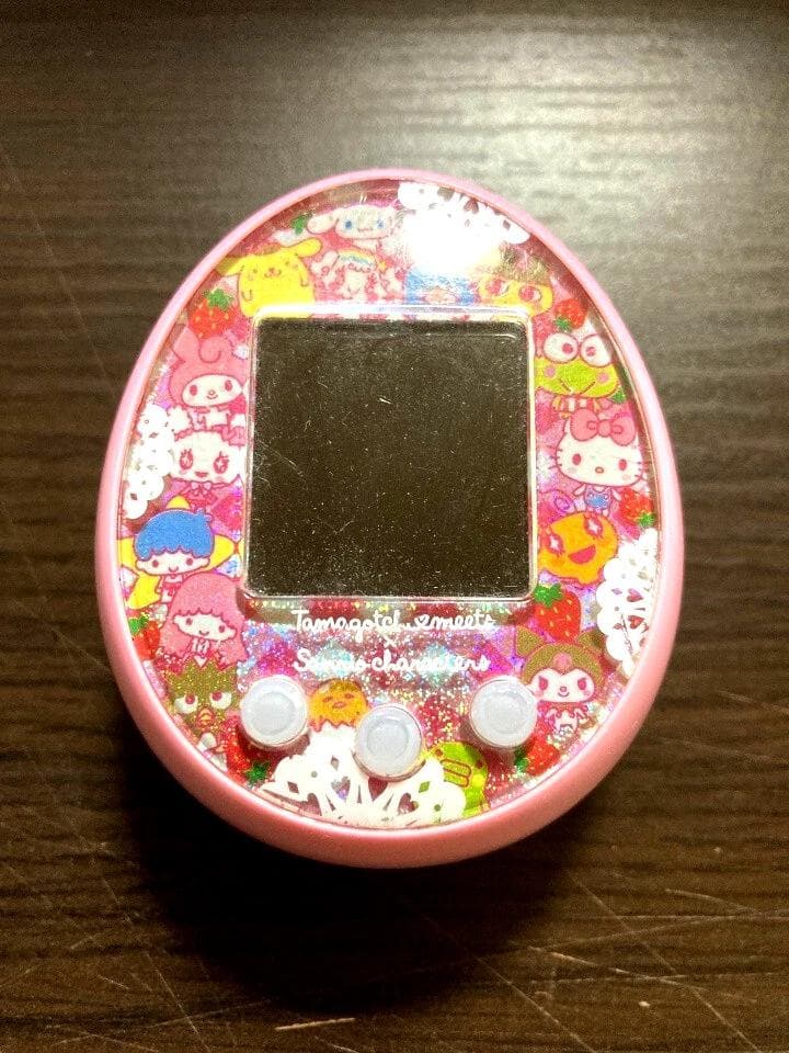 【動作確認済】バンダイ　たまごっちみーつ　サンリオキャラクターズ　ピンク