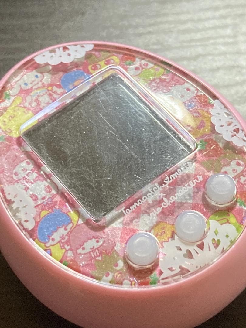 【動作確認済】バンダイ　たまごっちみーつ　サンリオキャラクターズ　ピンク