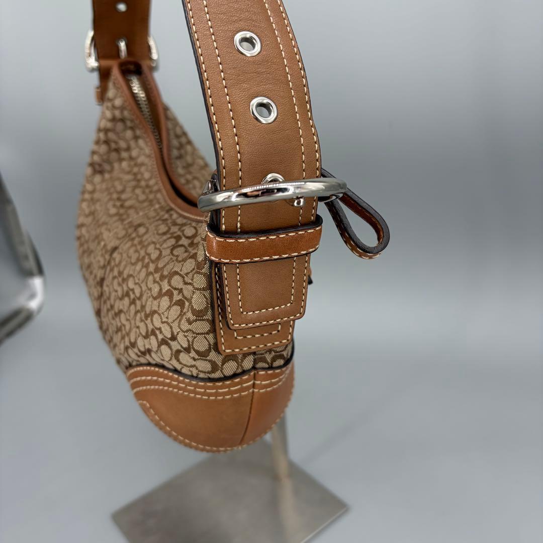 バッグ Coach y2k Mini Signature Shoulder Bag