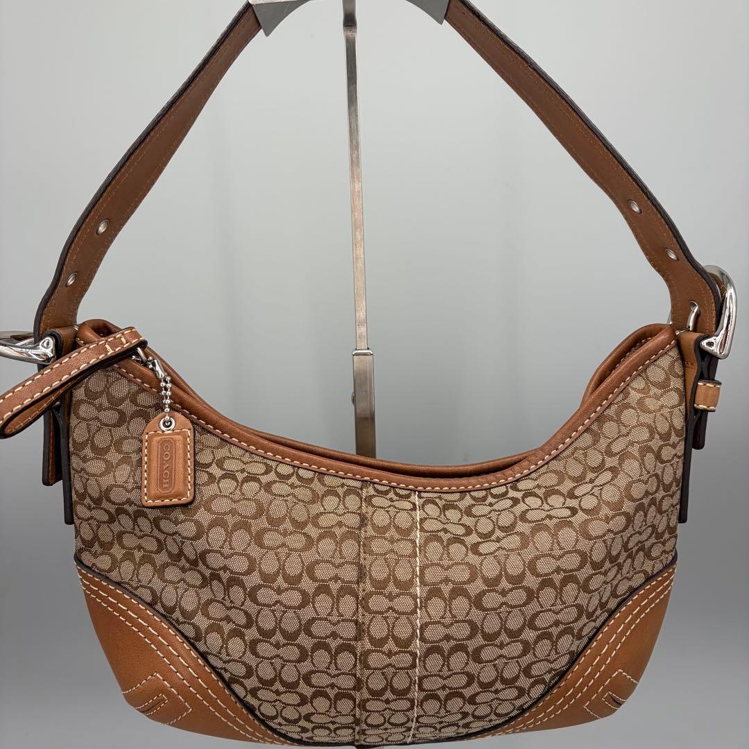 バッグ Coach y2k Mini Signature Shoulder Bag