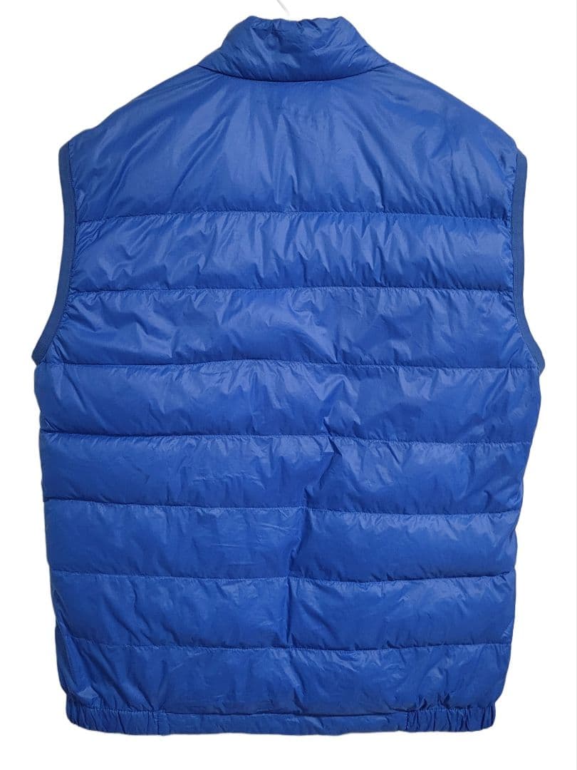 PRADA ロゴプレート 三角プレート ジップ ダウンベスト 44