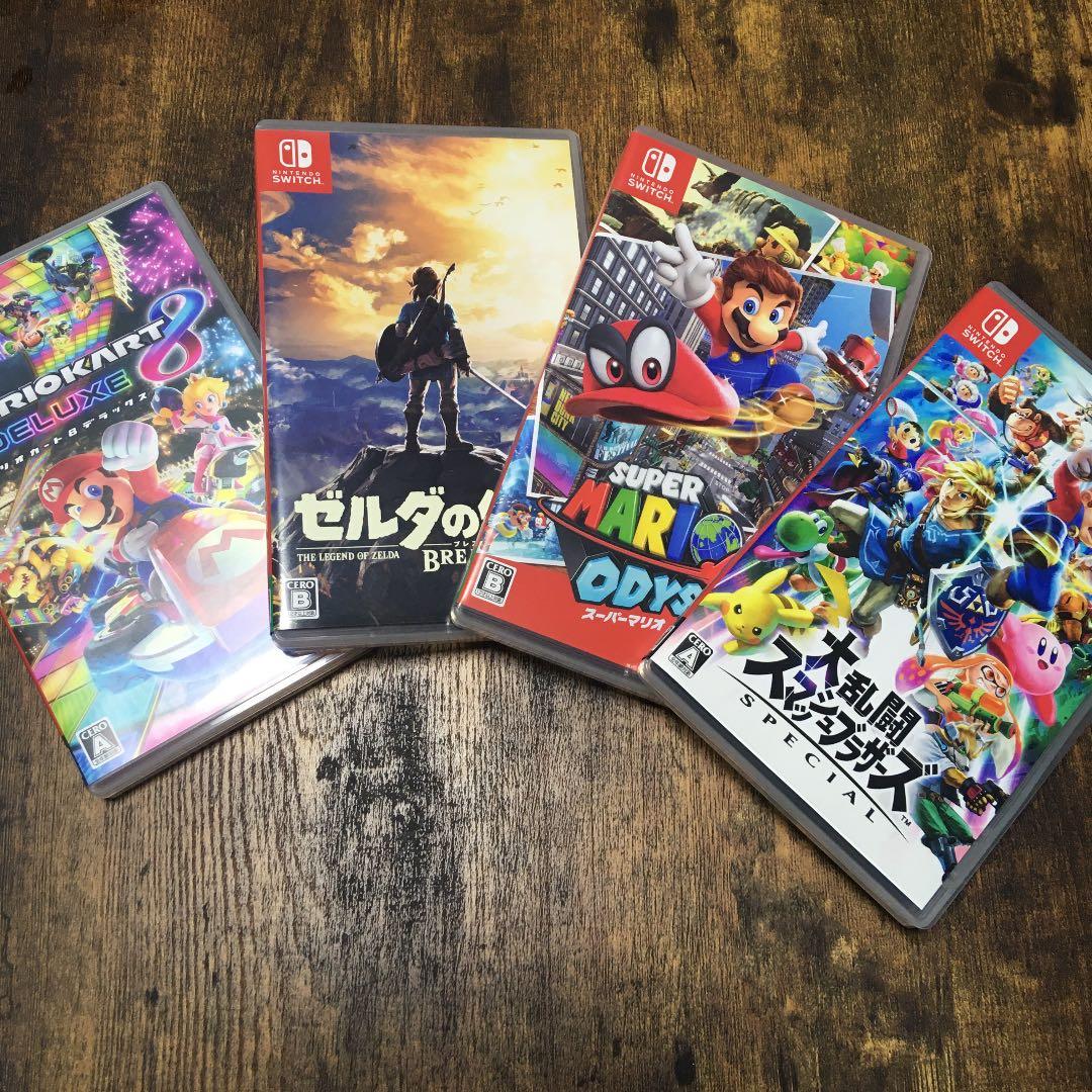 Nintendo Switch ソフト4本セット