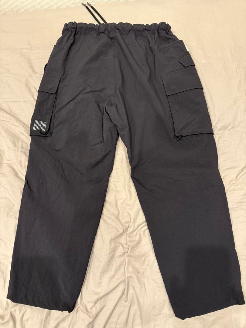 美品S.F.C WIDE CARGO PANTS BLACK ワイドカーゴL黒