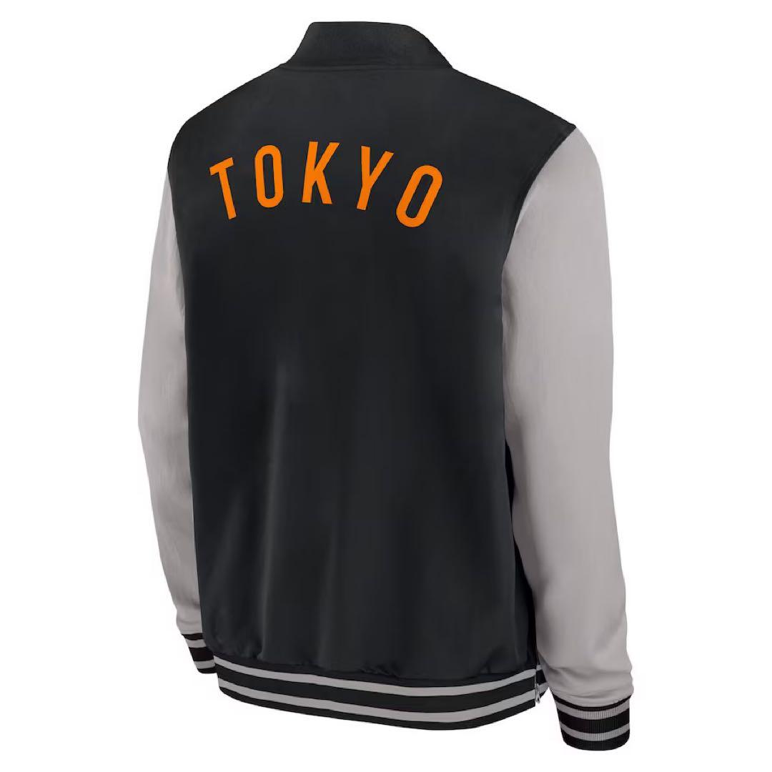 読売ジャイアンツ ナイキ ブラック×グレー グラウンドコート XL