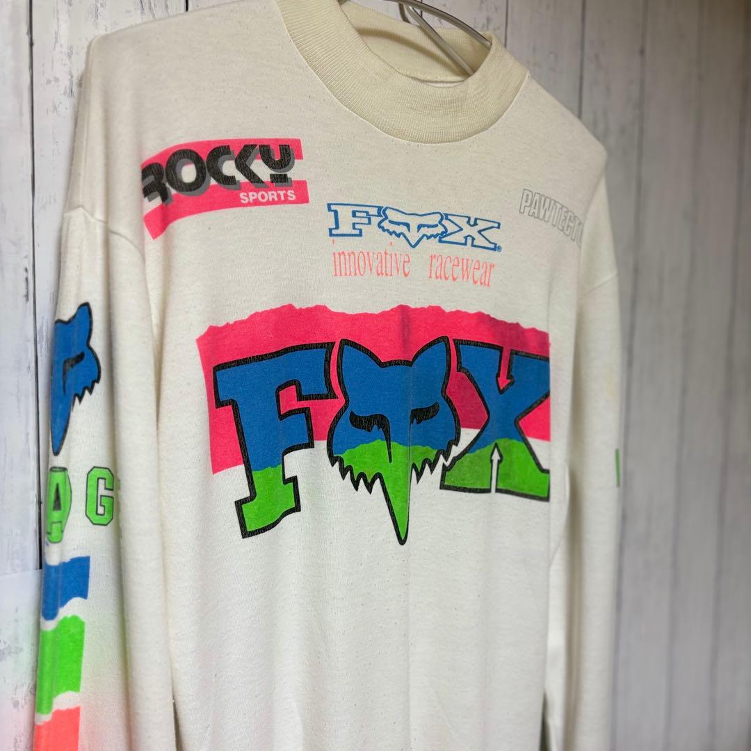 FOX ロングTシャツ 90年代