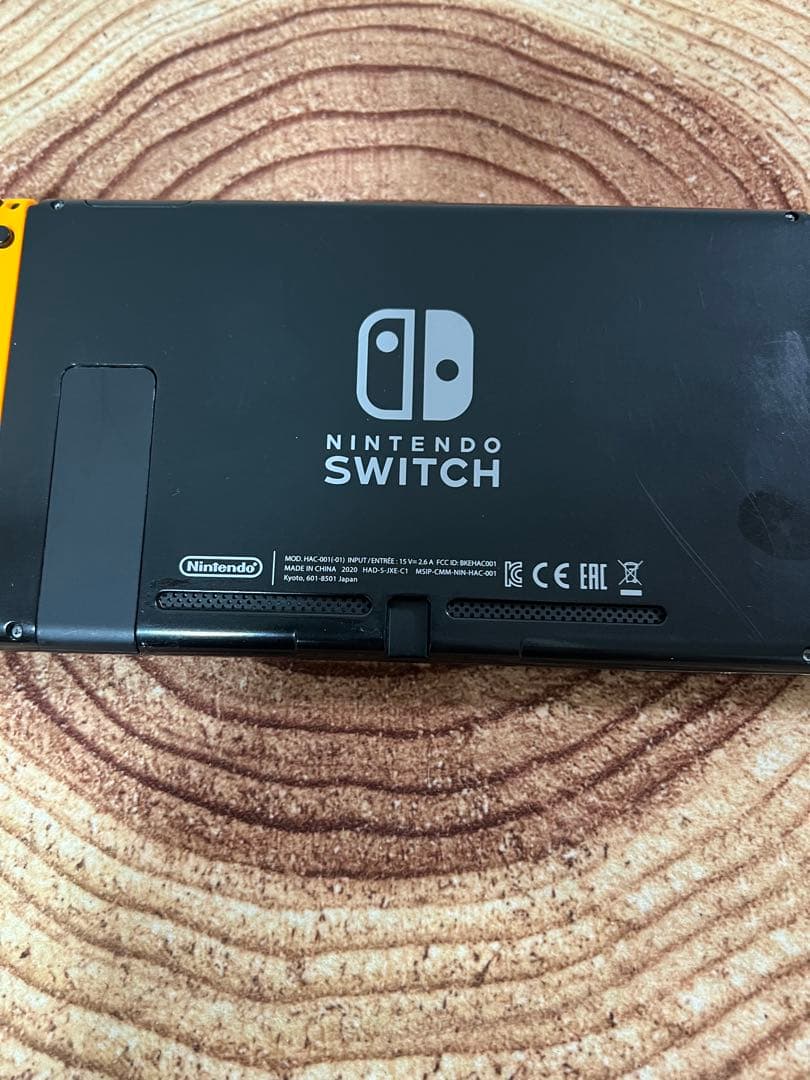 Nintendo Switch ニンテンドースイッチ本体PPL/YEL 箱無し①