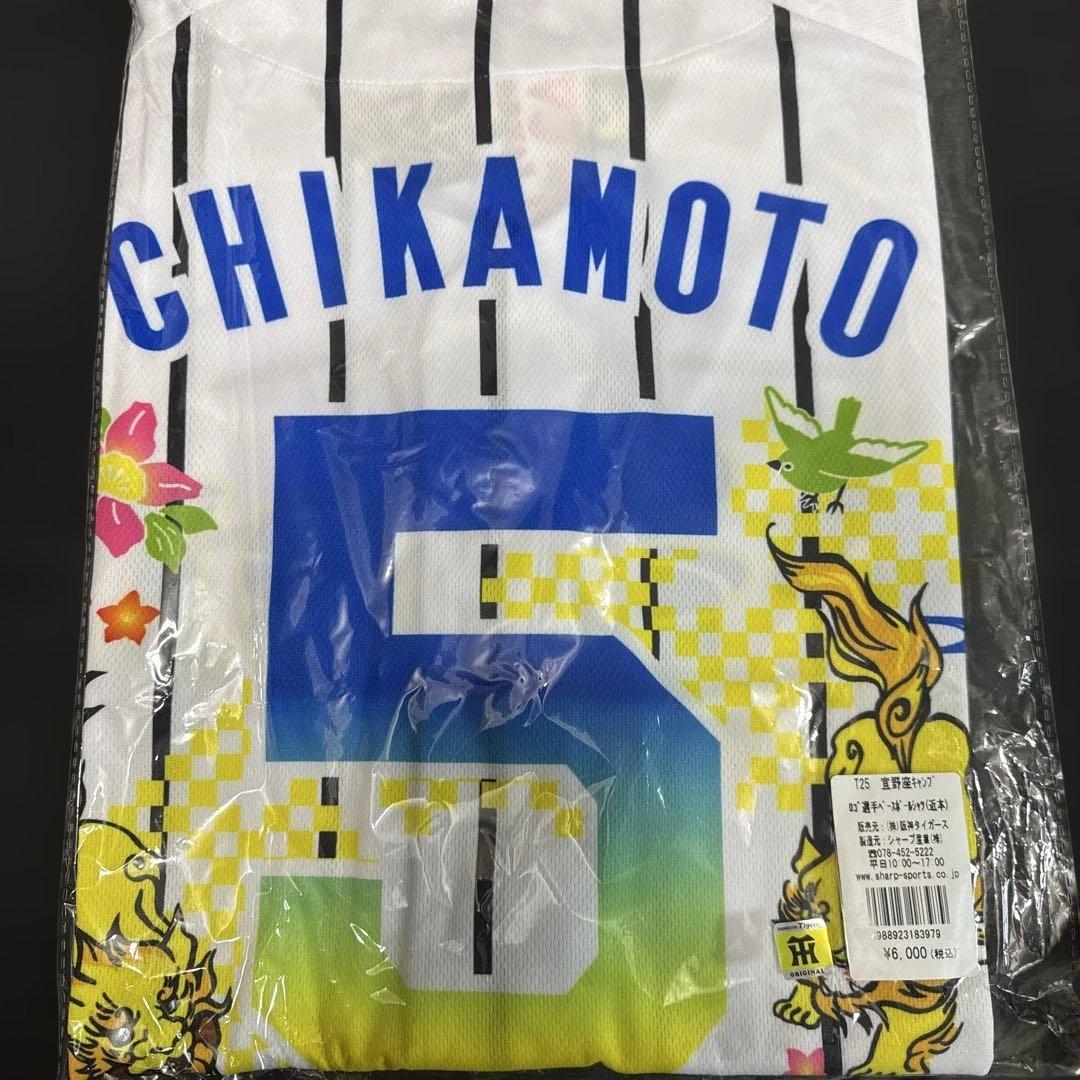 近本光司選手　宜野座キャンプ限定　2025 ユニフォーム　阪神タイガース