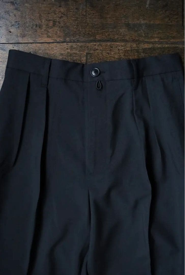 セダンオールパーパス　ベンチレーションワイドスラックス　ブラック　XL 未使用