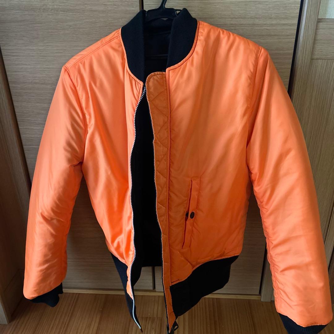 AALPHA INDUSTRIES MA-1 フライトジャケット　ブラック