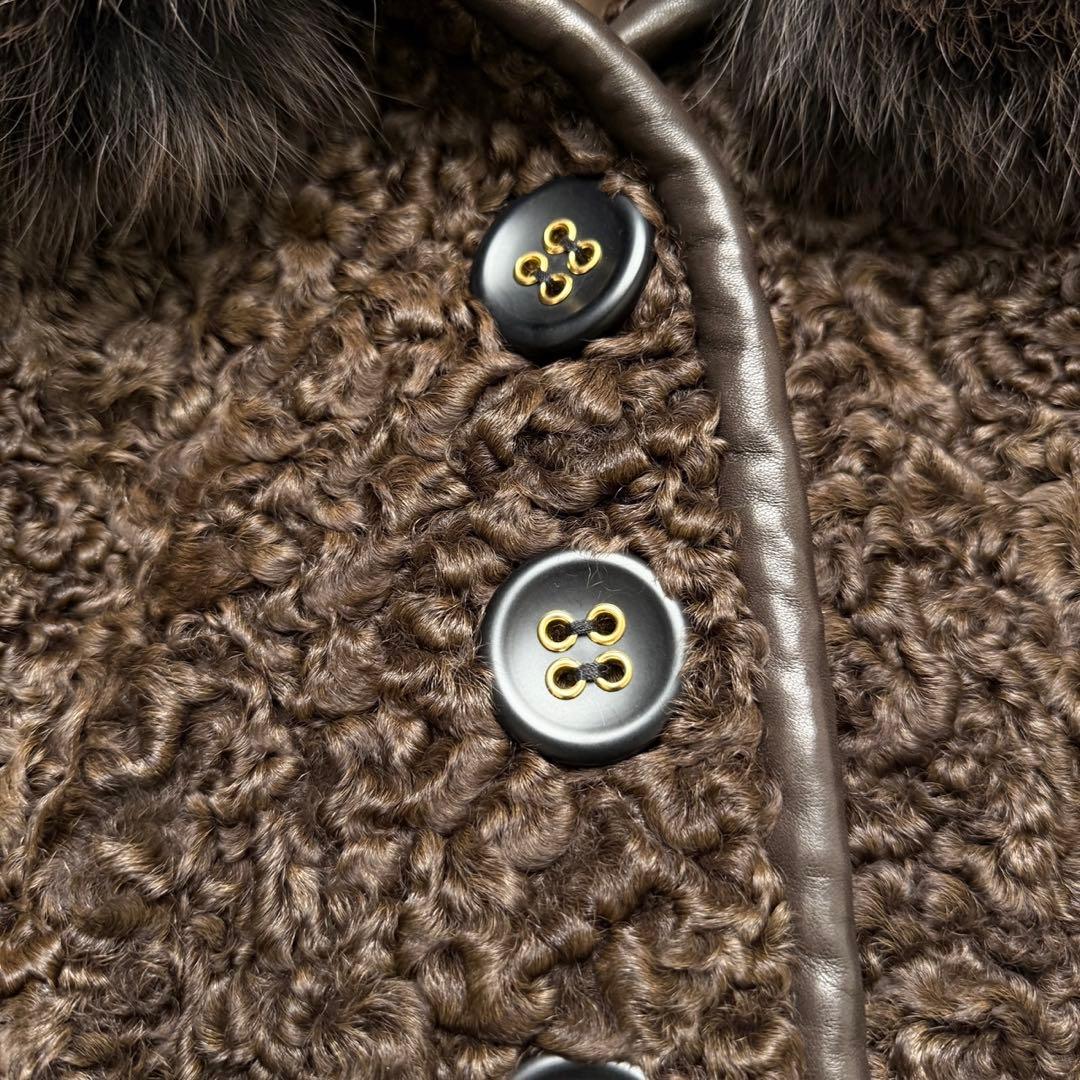 クリスチャンディオール リアルロングファーコート フォックス×スワカラ