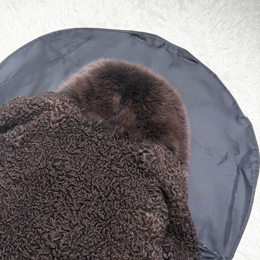 クリスチャンディオール リアルロングファーコート フォックス×スワカラ